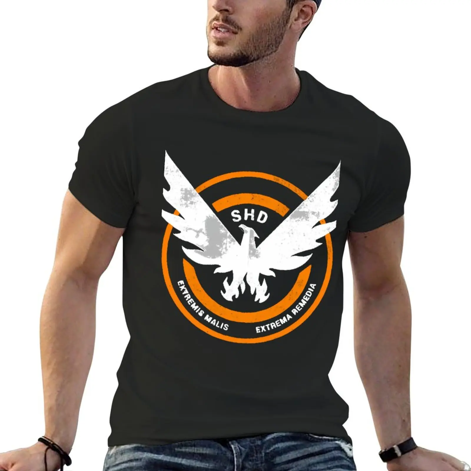 Summer Clothing Logo - 디비전 Shd 그런지 로고 2 티셔츠,