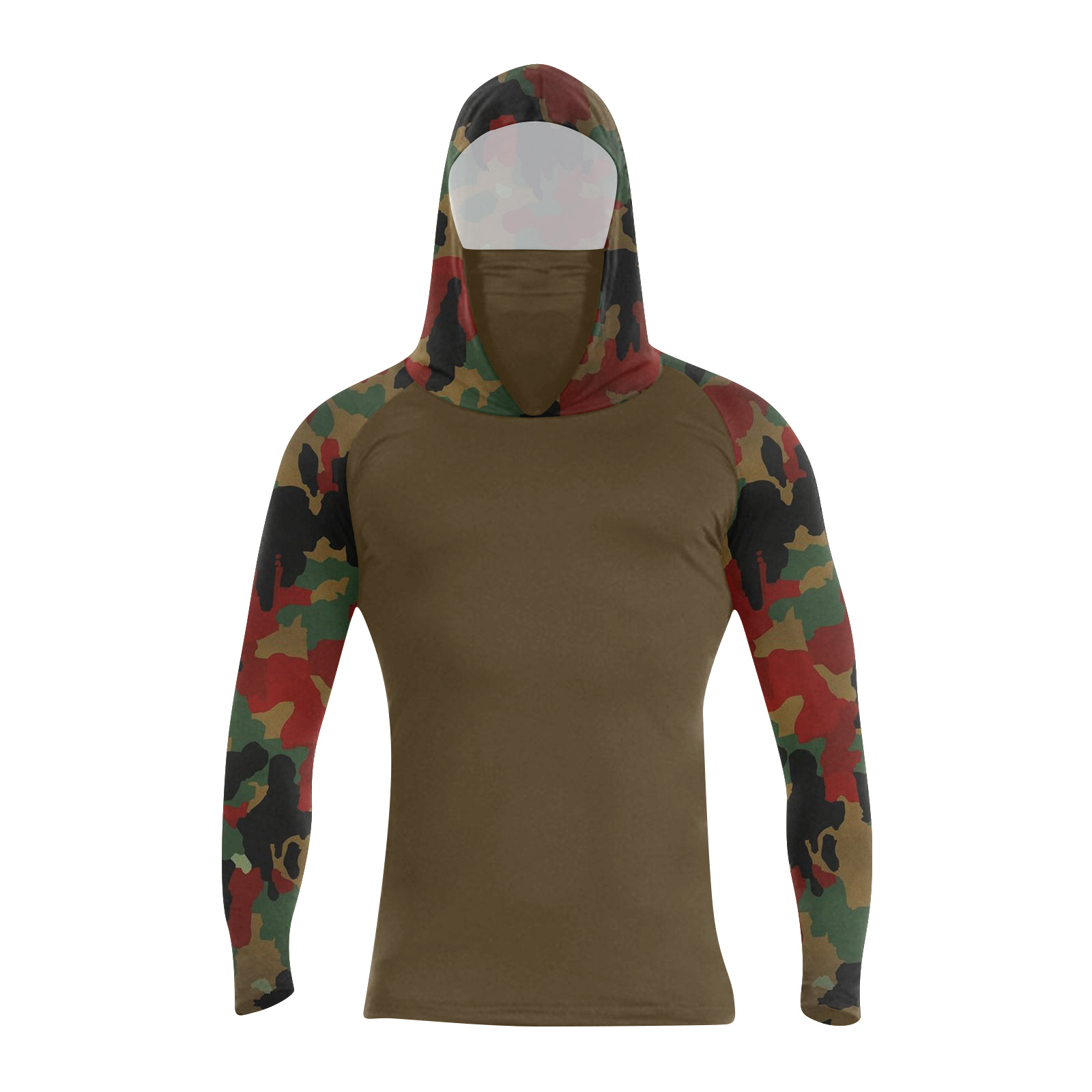 Summer Outdoor Clothing - 남성용 여름 프린트 속건성 긴팔 티셔츠
