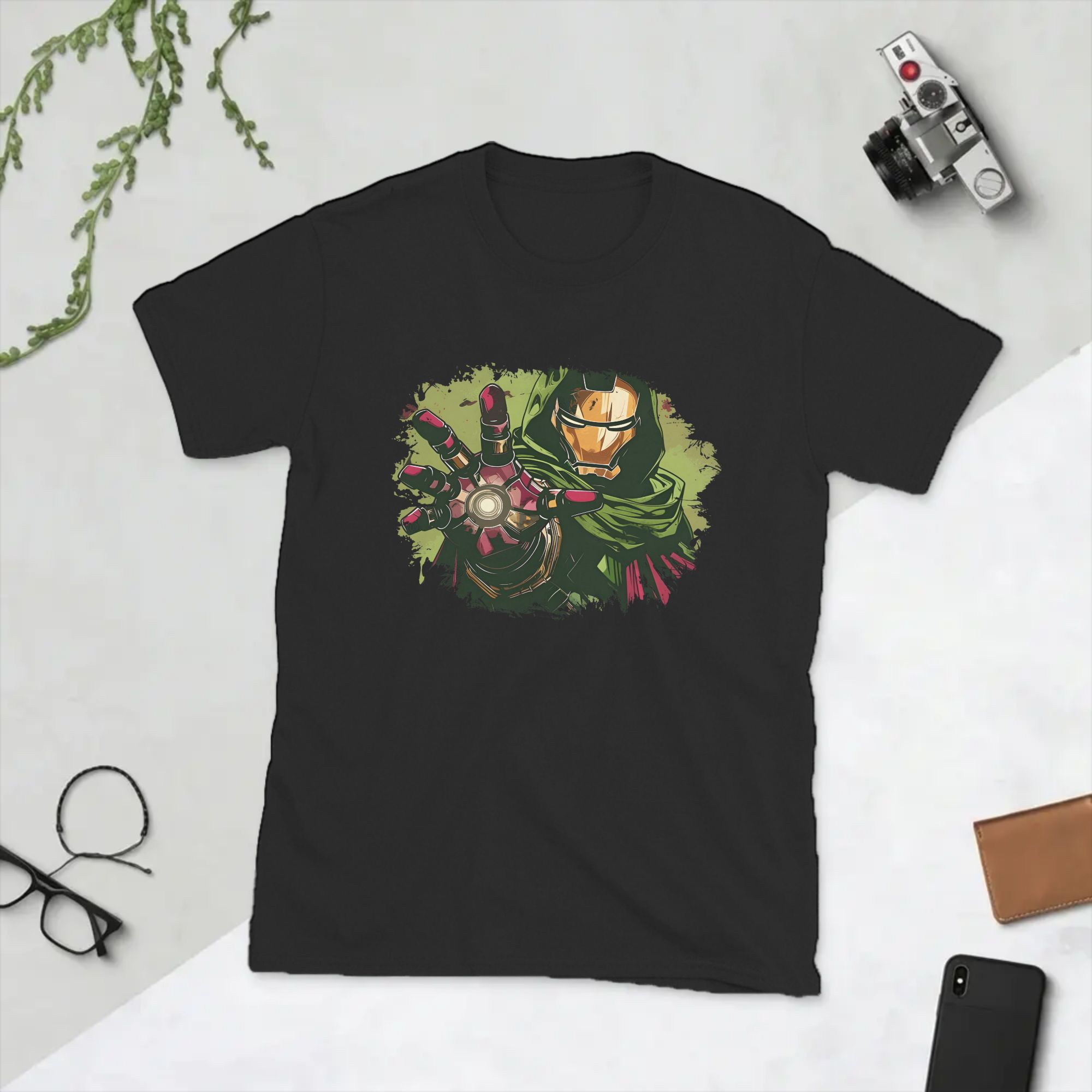 Summer Clothing Ideas Men - 닥터 듀스 만화 캐릭터가 그려진 남성용