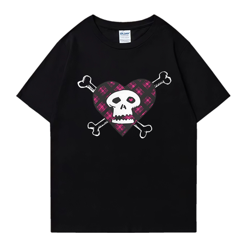 Avril Lavigne 로고 펑크 록 2000's T - Summer Clothing Logo 리뷰 및 가격