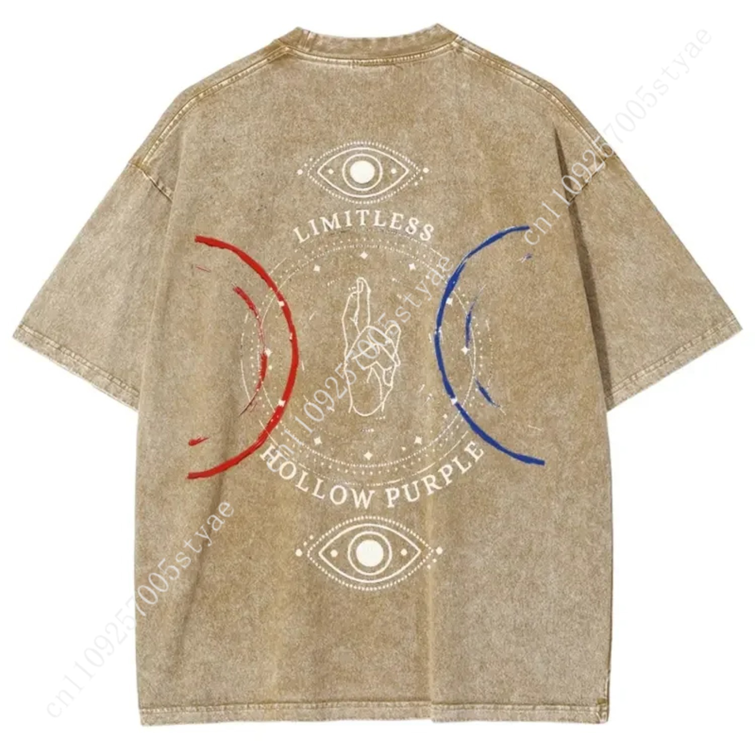 애니메이션 고죠 사토루 프린트 티셔츠 남녀 공용 의류  - Summer Quilt 리뷰 및 가격