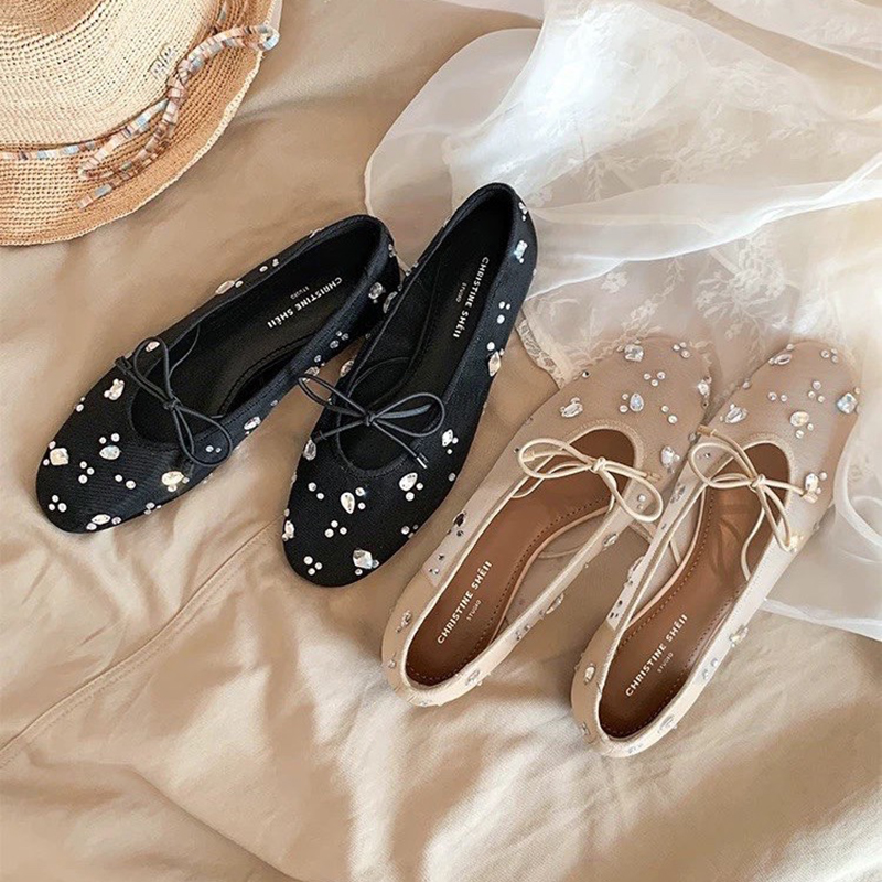여름 우아한 여성용 반짝이는 라인스톤 리본 메쉬 블록  - Summer Clothing Sale 리뷰 및 가격