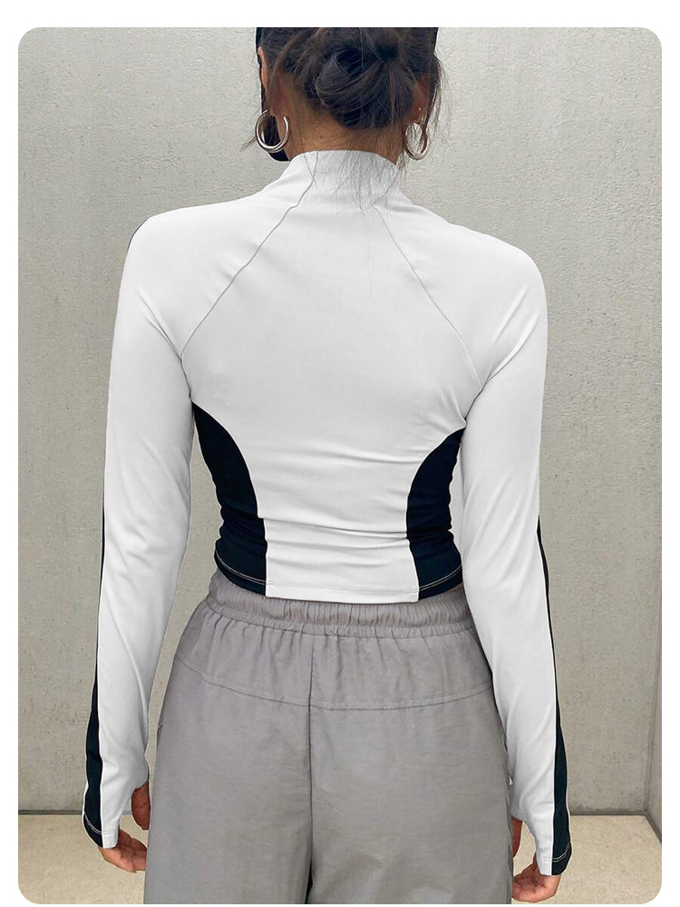요가 의류 스탠드업 칼라 재킷 아웃도어 스포츠 긴팔 여 - Summer Outdoor Clothing 리뷰 및 가격