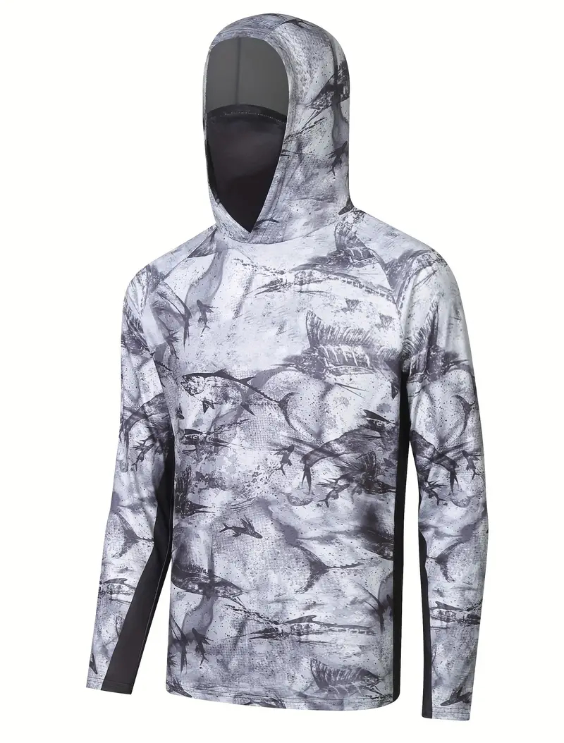남성용 UV 차단 낚시 의류 긴팔 후드티셔츠 낚시 저지 - Summer Outdoor Clothing 리뷰 및 가격